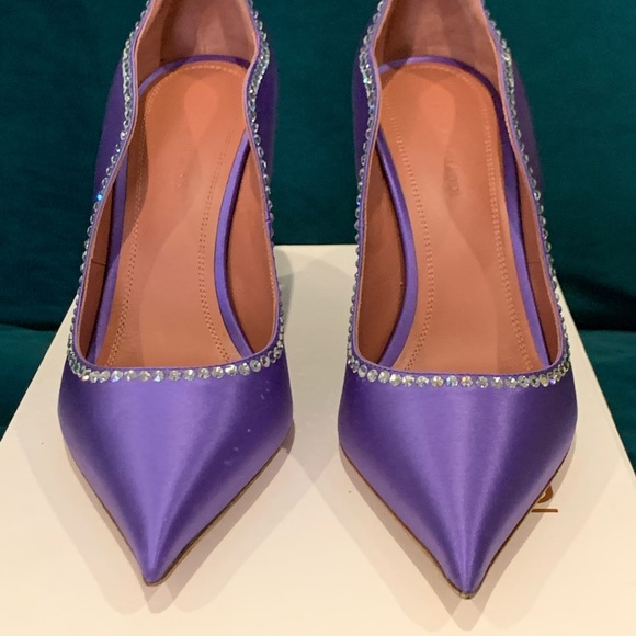 SOLD- Amina Muaddi Pump Size 36.5 - Picture 3 of 7